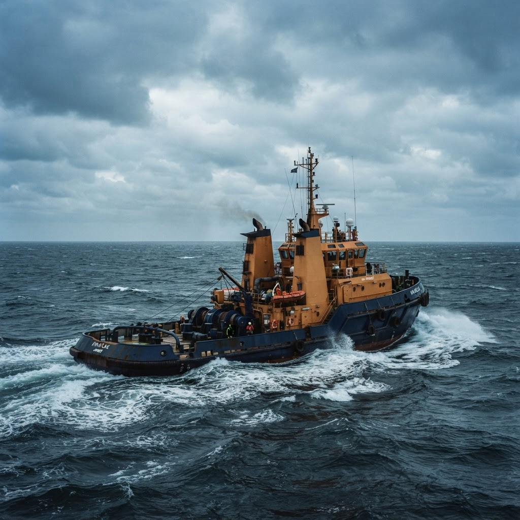 KM Atlas tugboats vessel