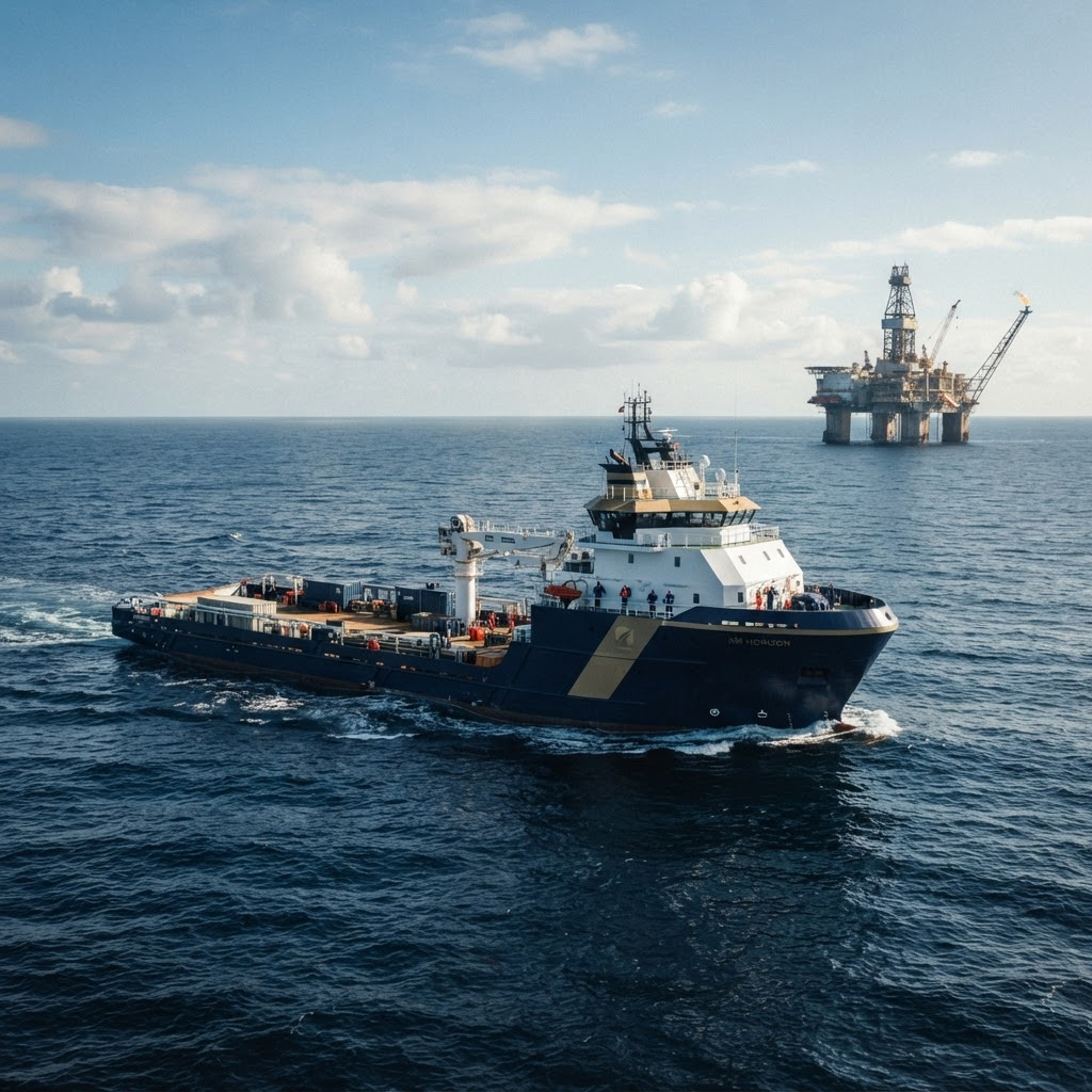 KM Horizon platform support vessel